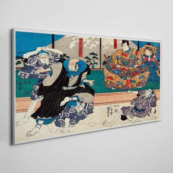 Vászonkép Hagyományos japán színpad