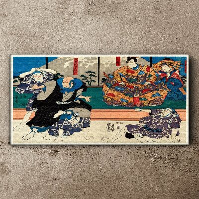 Vászonkép Hagyományos japán színpad