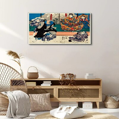 Vászonkép Hagyományos japán színpad