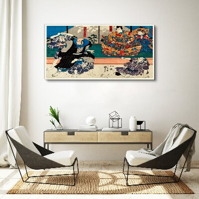 Vászonkép Hagyományos japán színpad