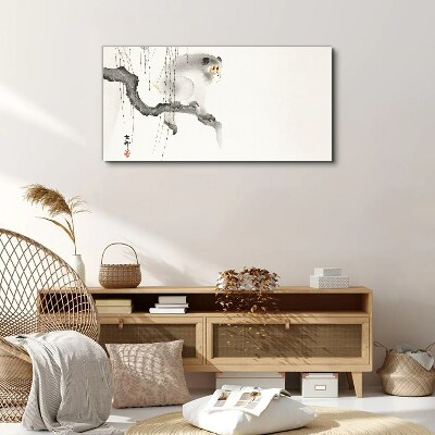 Vászonkép Mester majom egy ágon