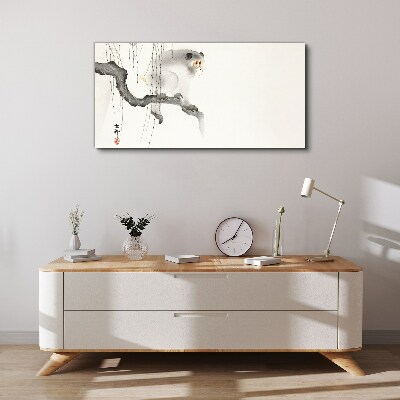 Vászonkép Mester majom egy ágon