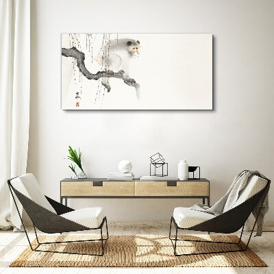 Vászonkép Mester majom egy ágon