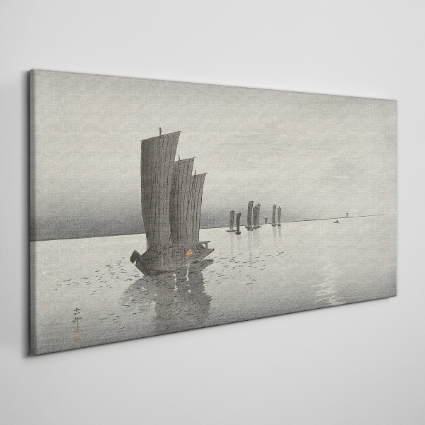 Vászonkép Békés utazás a vizeken