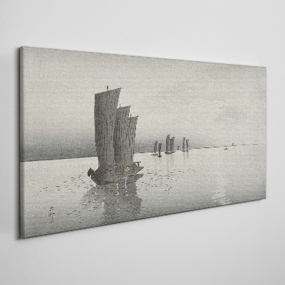 Vászonkép Békés utazás a vizeken