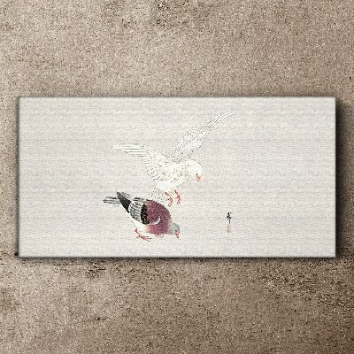Vászonkép Madarak mozgásban