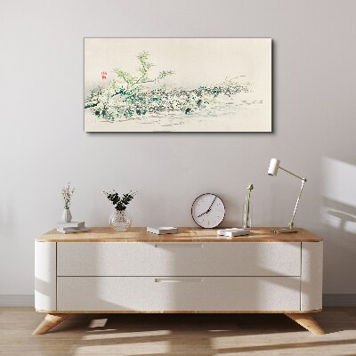 Vászonkép A természet békéje finom színekben