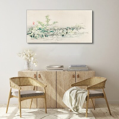 Vászonkép A természet békéje finom színekben