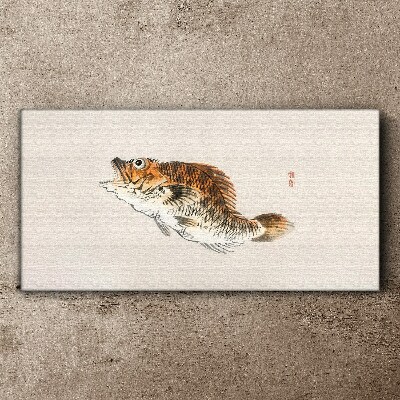 Vászonkép Hal elegancia finom árnyalatokban