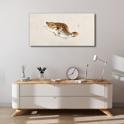 Vászonkép Hal elegancia finom árnyalatokban