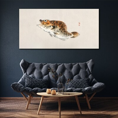 Vászonkép Hal elegancia finom árnyalatokban