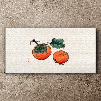 Vászonkép Datolyaszilva világos háttéren