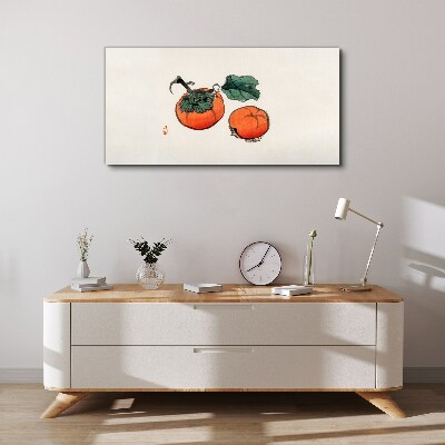 Vászonkép Datolyaszilva világos háttéren