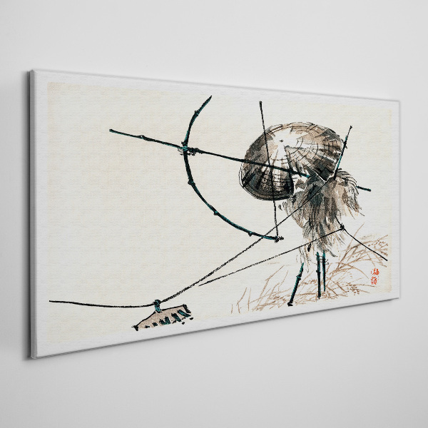 Vászonkép Medúza absztrakt vonalakban