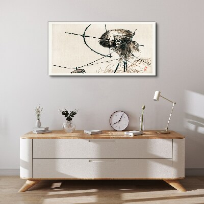 Vászonkép Medúza absztrakt vonalakban