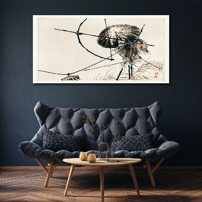 Vászonkép Medúza absztrakt vonalakban
