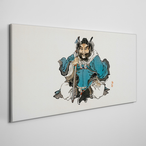 Vászonkép Mester kék köntösben