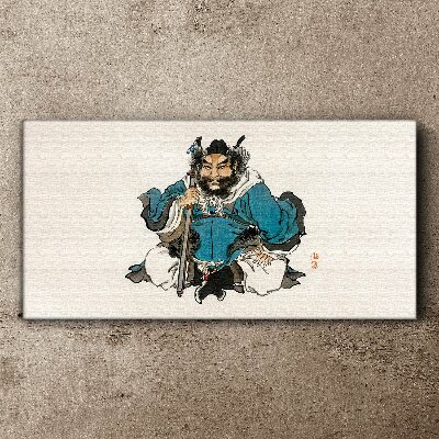 Vászonkép Mester kék köntösben