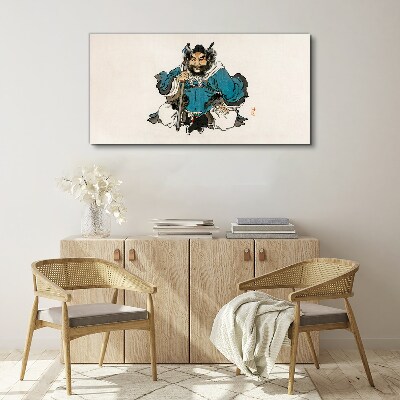 Vászonkép Mester kék köntösben