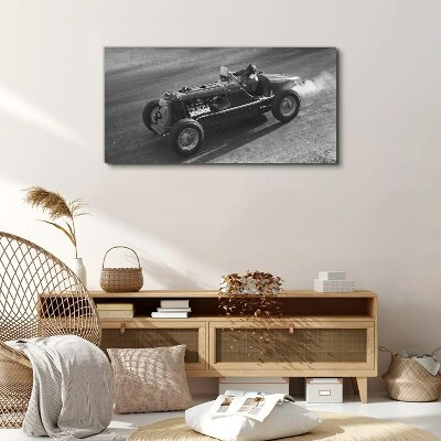 Vászonkép Racing klasszikus akcióban