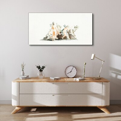 Vászonkép Mitológiai jelenet szereplőkkel