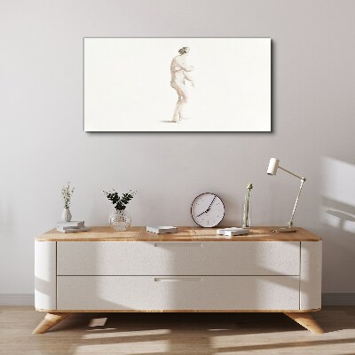 Vászonkép Gyengédség a mozgásban