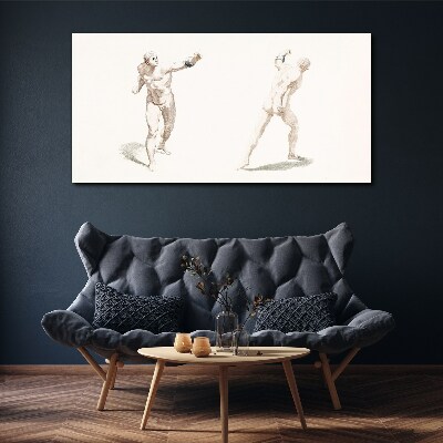 Vászonkép Mozgás és kifejezés az aktusban