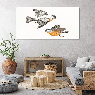 Vászonkép Madarak repülnek