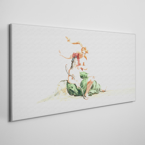 Vászonkép Szerelem az árnyékban