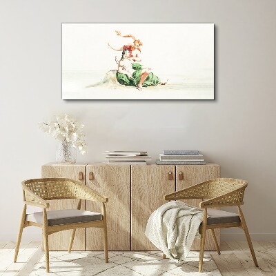 Vászonkép Szerelem az árnyékban