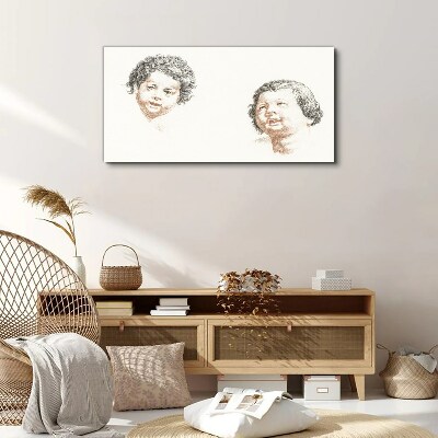 Vászonkép Egy gyermek örömének portréja