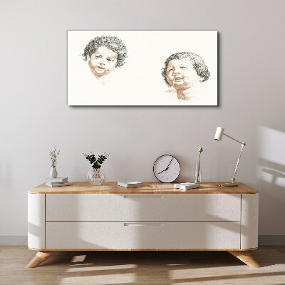 Vászonkép Egy gyermek örömének portréja