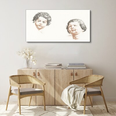 Vászonkép Egy gyermek örömének portréja