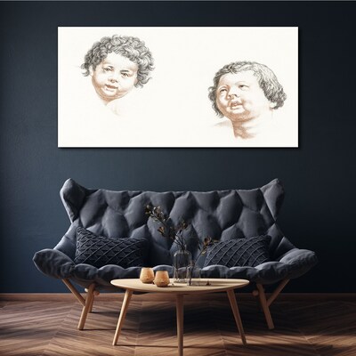 Vászonkép Egy gyermek örömének portréja