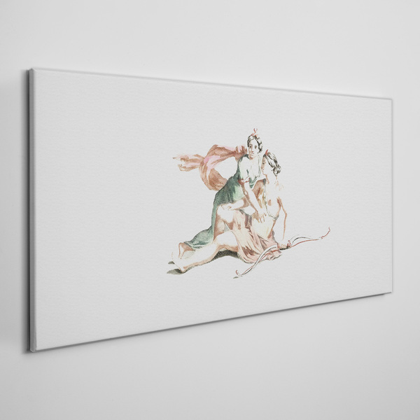 Vászonkép Mitológiai jelenet női alakokkal