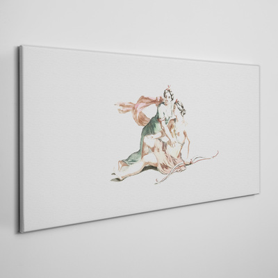 Vászonkép Mitológiai jelenet női alakokkal