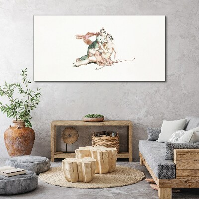 Vászonkép Mitológiai jelenet női alakokkal