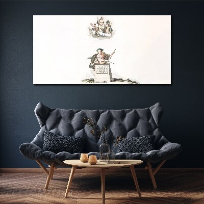 Vászonkép Mitológiai inspirációk pasztell tónusokban