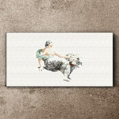 Vászonkép Virágmúzsa