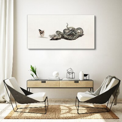 Vászonkép Találkozás a természetben