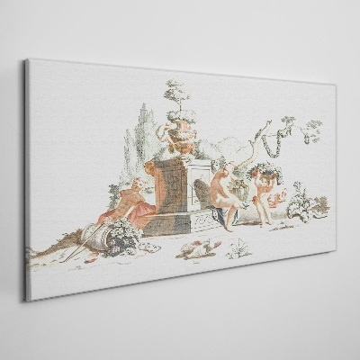 Vászonkép Mitológiai jelenet szereplőkkel