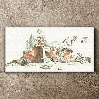 Vászonkép Mitológiai jelenet szereplőkkel