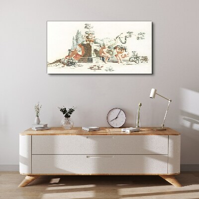 Vászonkép Mitológiai jelenet szereplőkkel