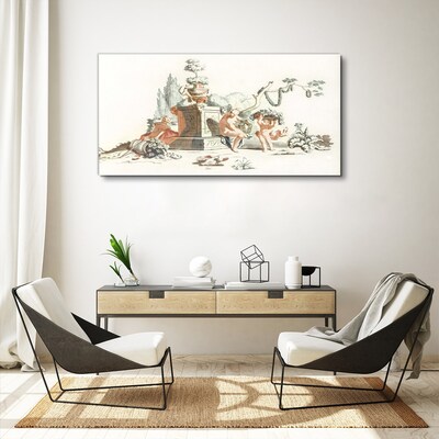 Vászonkép Mitológiai jelenet szereplőkkel