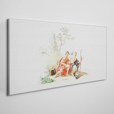 Vászonkép Csendes pillanat a természetben