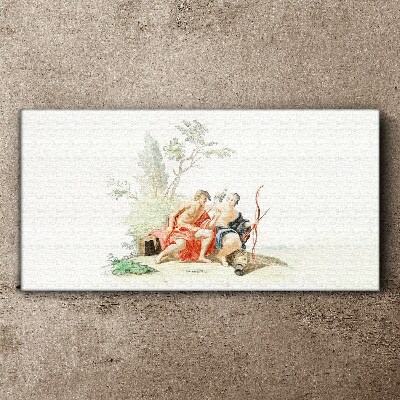 Vászonkép Csendes pillanat a természetben