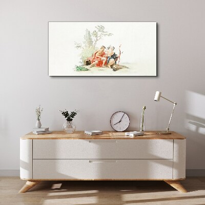 Vászonkép Csendes pillanat a természetben