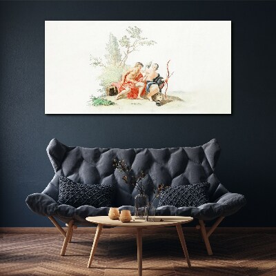 Vászonkép Csendes pillanat a természetben