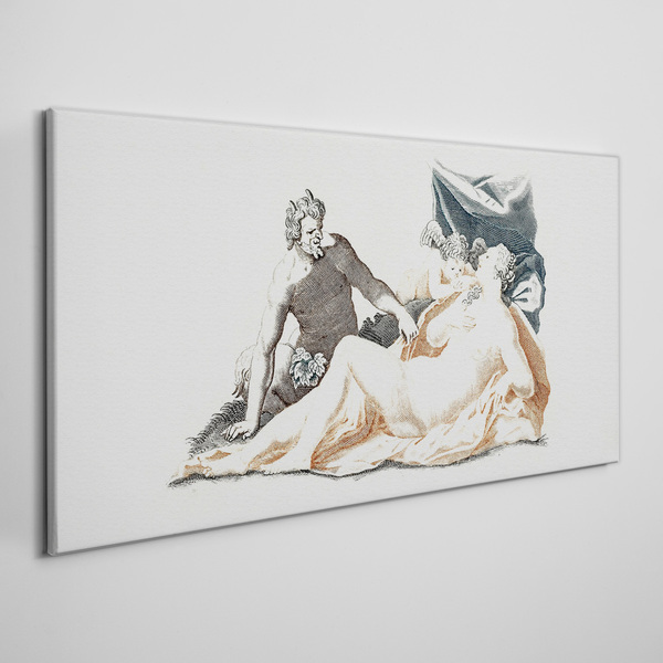 Vászonkép Mitológiai jelenet istenségekkel