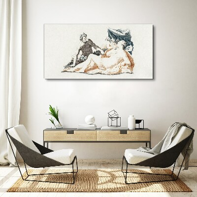 Vászonkép Mitológiai jelenet istenségekkel